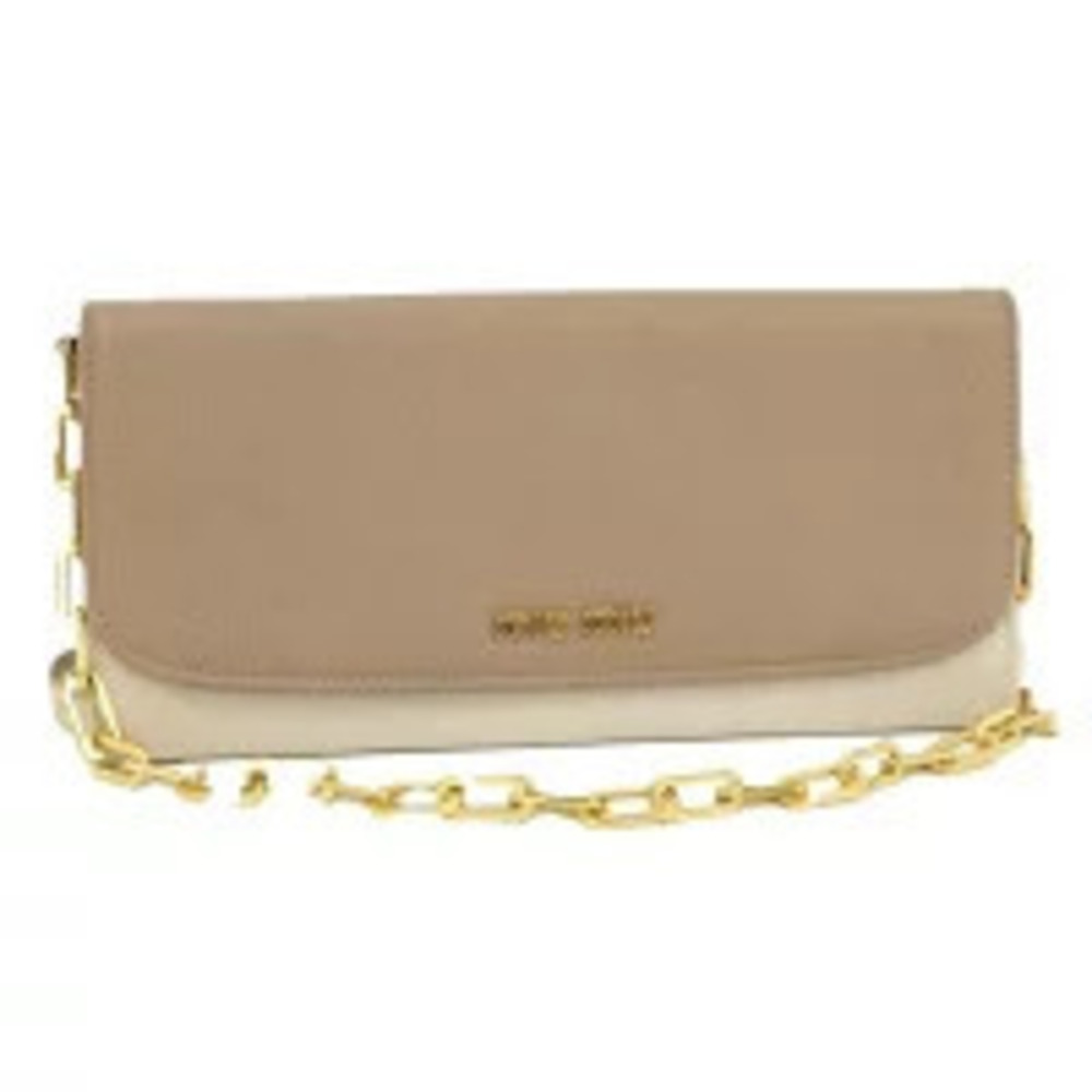 Miu Miu Chain Shoulder Wallet Leather